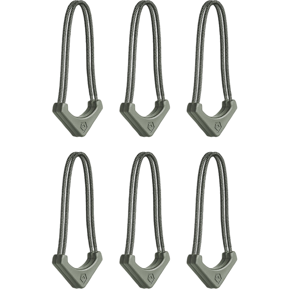 Пуллер-петля для молнии WANDRD WORRYLESS Zipper Puller Зелёная (6 пар) Пуллер-петля для молнии WANDRD WORRYLESS Zipper Puller Зелёная (6 пар)