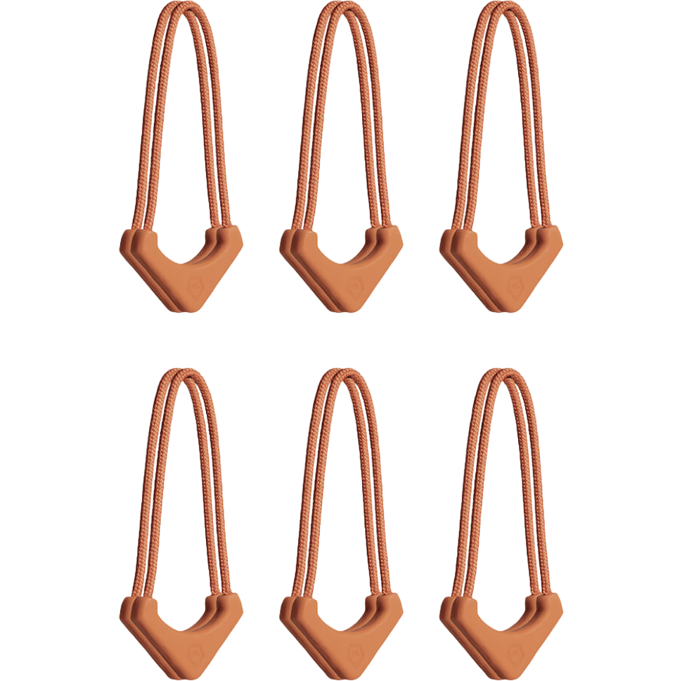 Пуллер-петля для молнии WANDRD WORRYLESS Zipper Puller Оранжевая (6 пар) Пуллер-петля для молнии WANDRD WORRYLESS Zipper Puller Оранжевая (6 пар)