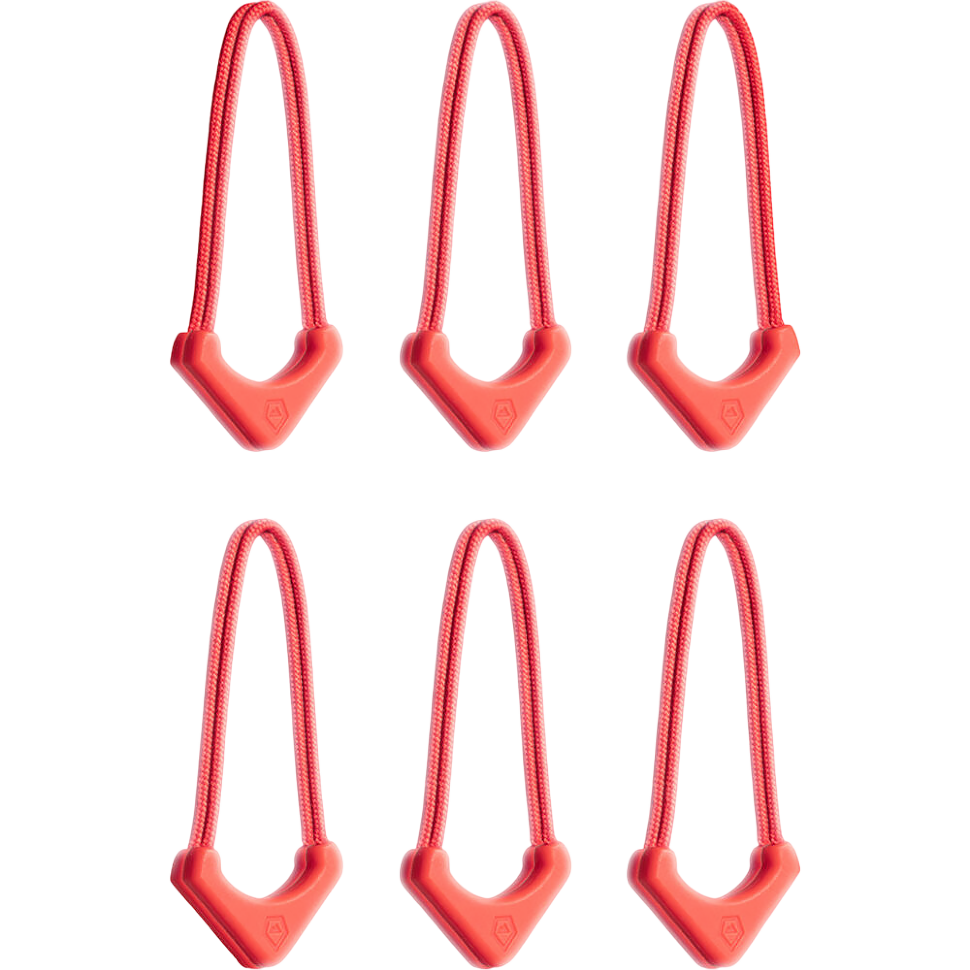 Пуллер-петля для молнии WANDRD WORRYLESS Zipper Puller Красная (6 пар) Пуллер-петля для молнии WANDRD WORRYLESS Zipper Puller Красная (6 пар)