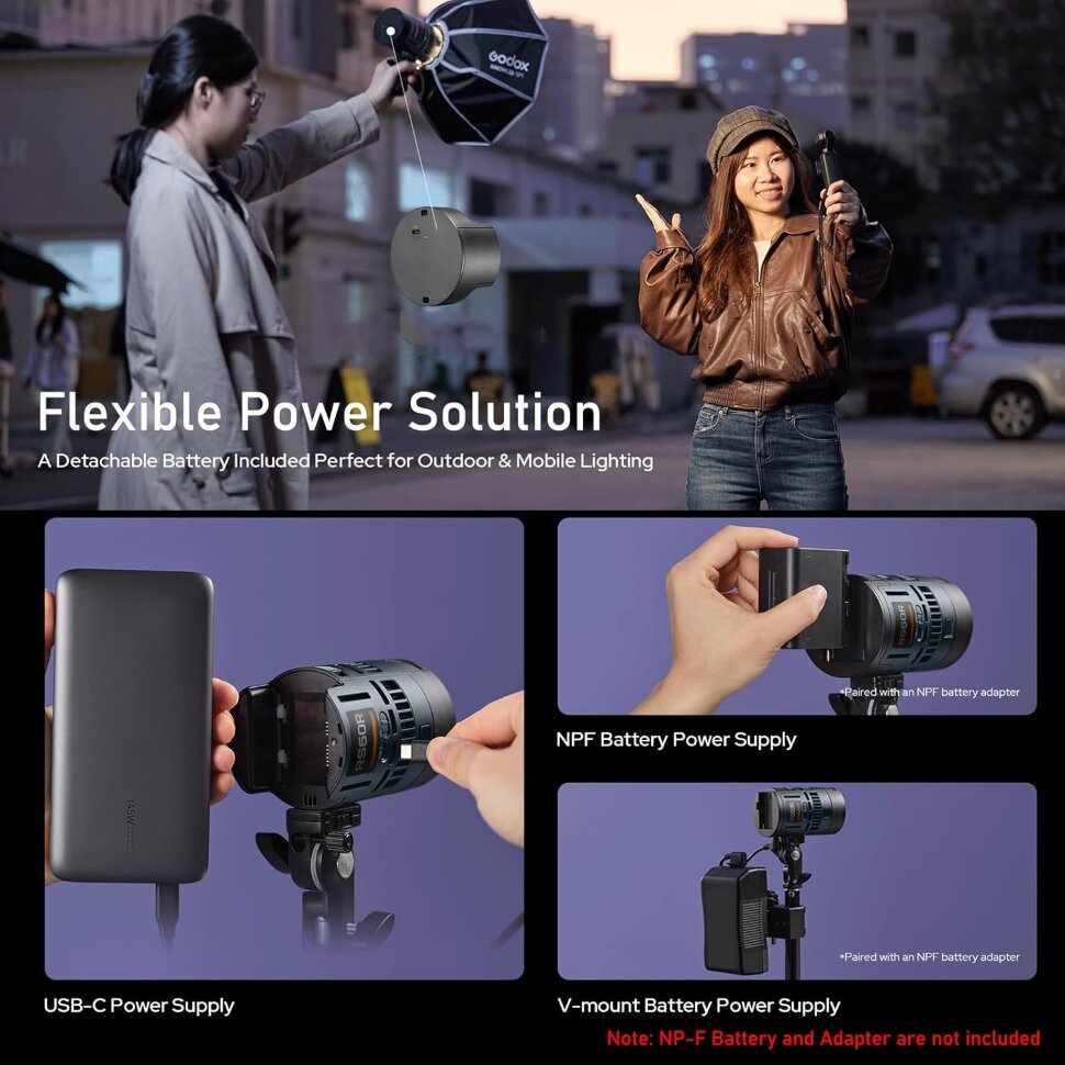 Осветитель Godox RS60R Осветитель Godox RS60R