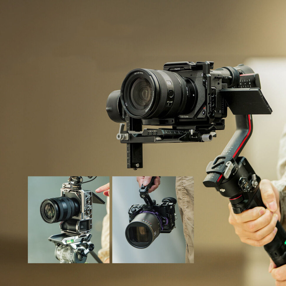 Клетка Tilta Base Kit для Sony FX2 Чёрная Клетка Tilta Base Kit для Sony FX2 Чёрная