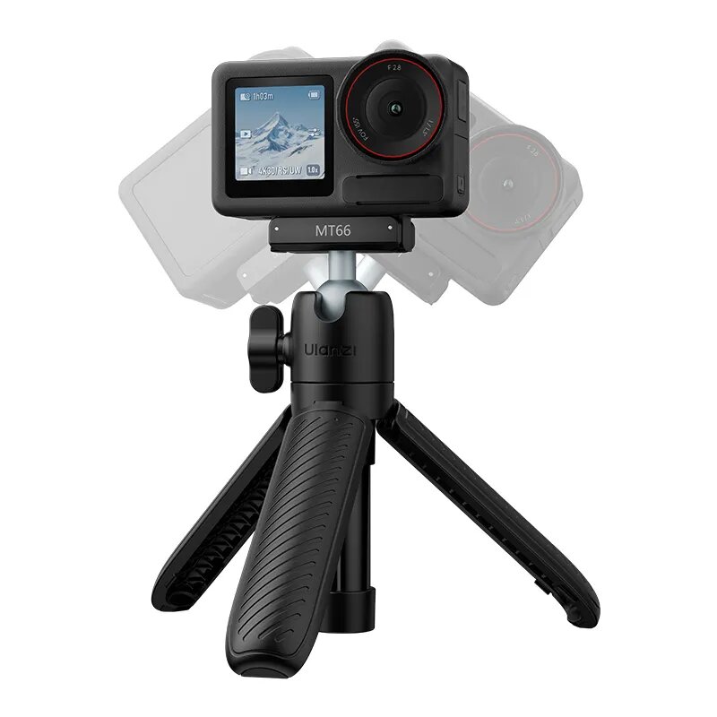 Штатив - монопод Ulanzi MT66 ClipMate Tripod для DJI Osmo Action 5 Pro/4/3, Osmo 360 Штатив - монопод Ulanzi MT66 ClipMate Tripod для DJI Osmo Action 5 Pro/4/3, Osmo 360