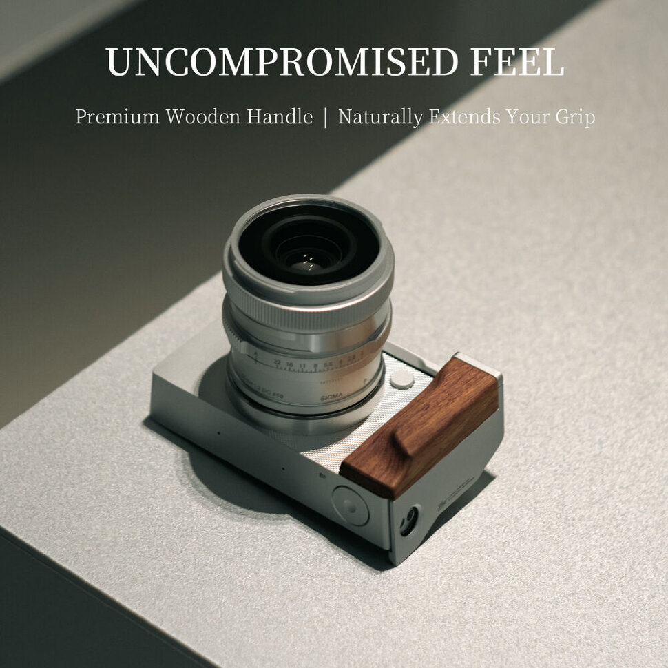 Площадка с рукояткой Tilta Wooden Grip для Sigma BF Чёрная Площадка с рукояткой Tilta Wooden Grip для Sigma BF Чёрная