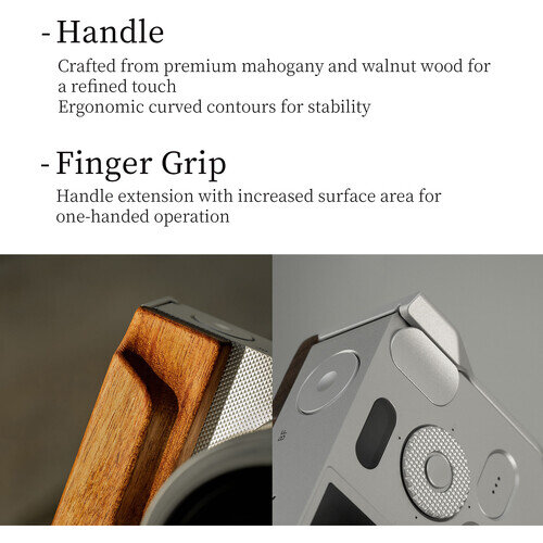 Площадка с рукояткой Tilta Wooden Grip для Sigma BF Серебро Площадка с рукояткой Tilta Wooden Grip для Sigma BF Серебро