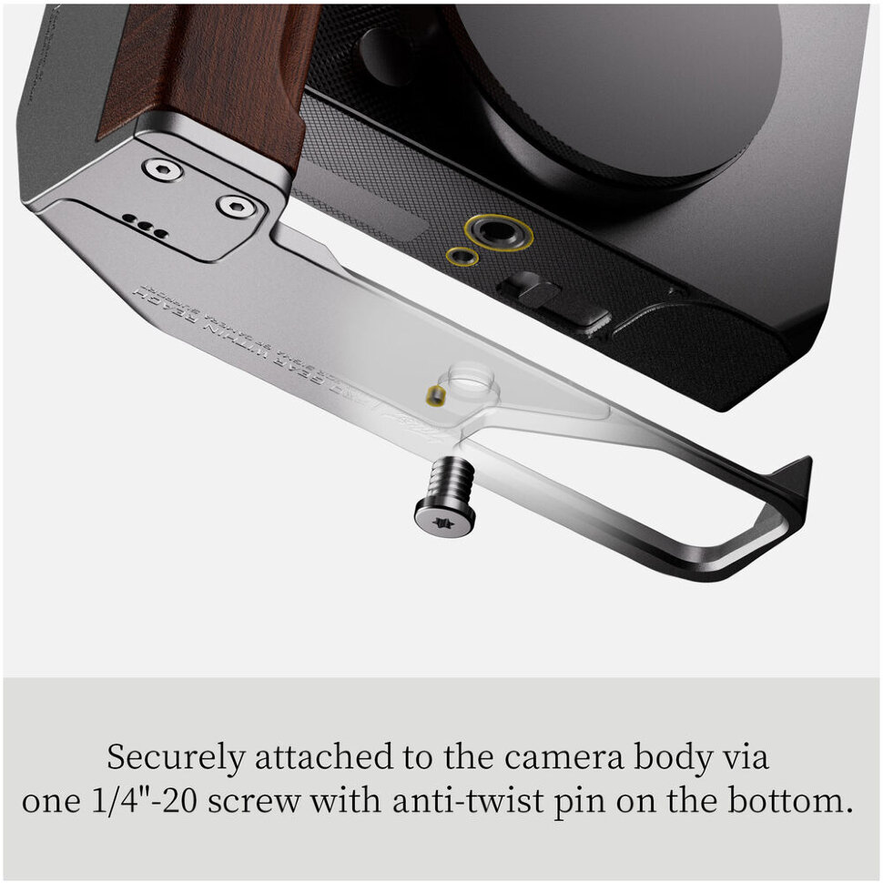 Площадка с рукояткой Tilta Wooden Grip для Sigma BF Серебро Площадка с рукояткой Tilta Wooden Grip для Sigma BF Серебро