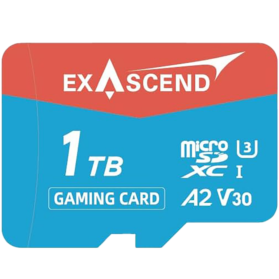 Карта памяти Exascend Gaming microSDXC U3 V2 1TB Карта памяти Exascend Gaming microSDXC U3 V2 1TB