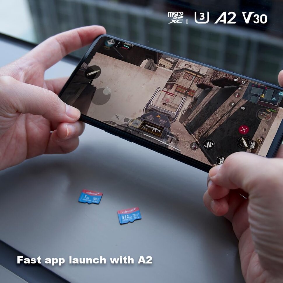 Карта памяти Exascend Gaming microSDXC U3 V2 512GB Карта памяти Exascend Gaming microSDXC U3 V2 512GB