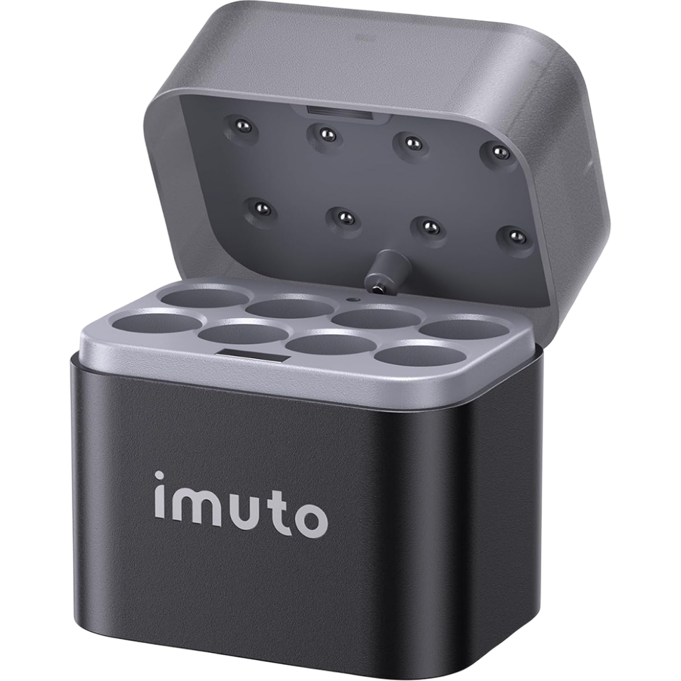 Зарядный кейс Imuto для AAAx8 (Li-ion + Ni-mh) Зарядный кейс Imuto для AAAx8 (Li-ion + Ni-mh)