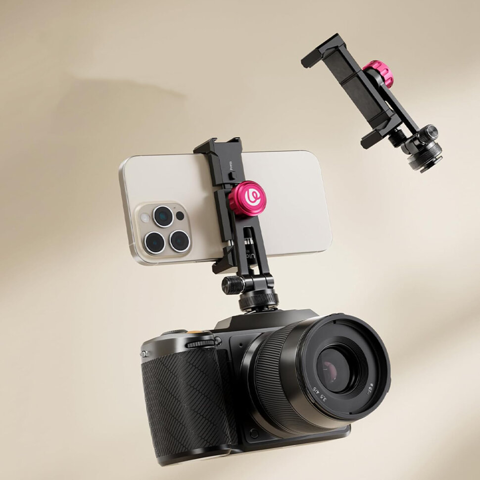 Держатель смартфона Ulanzi MA61 QuickClip Держатель смартфона Ulanzi MA61 QuickClip