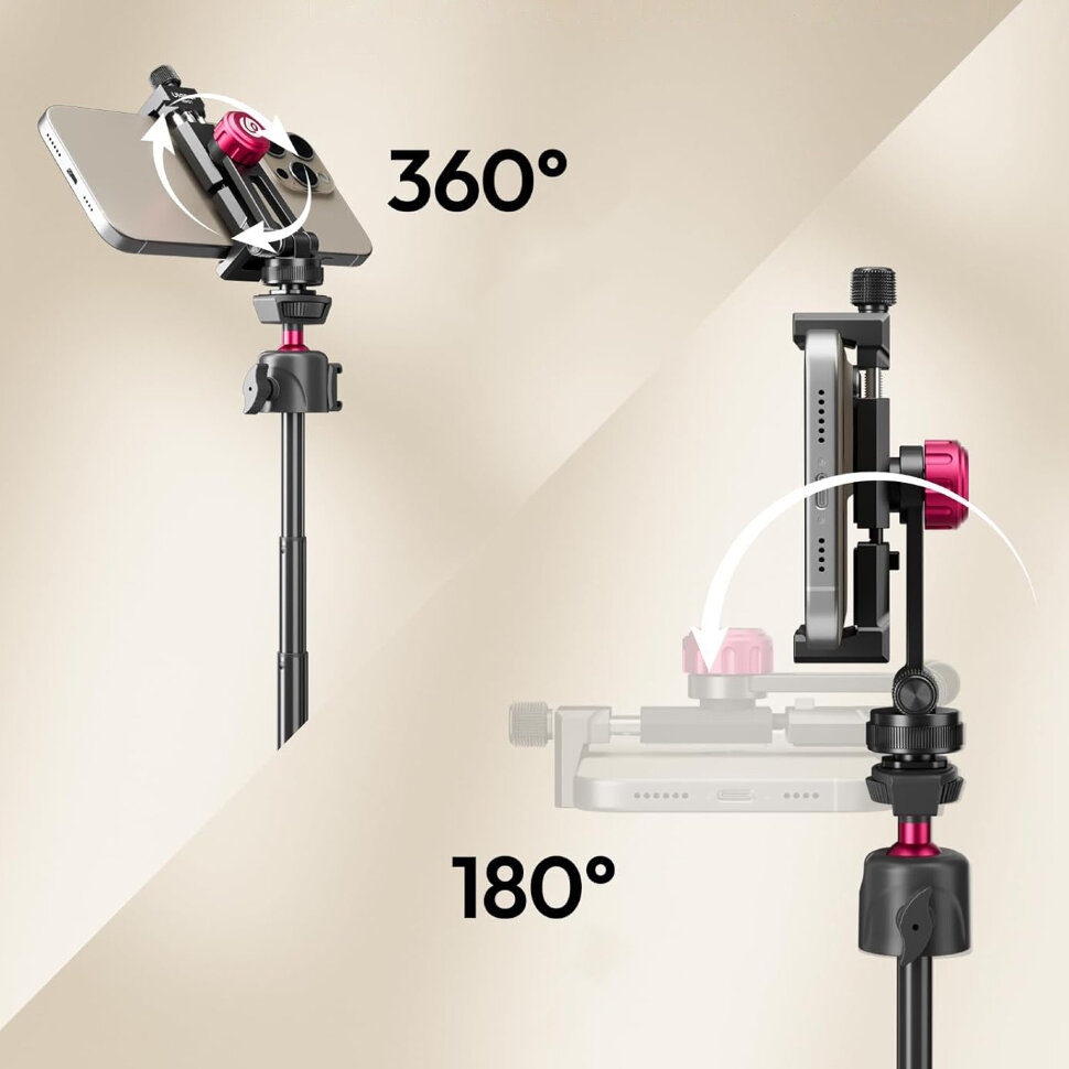 Держатель смартфона Ulanzi MA61 QuickClip Держатель смартфона Ulanzi MA61 QuickClip