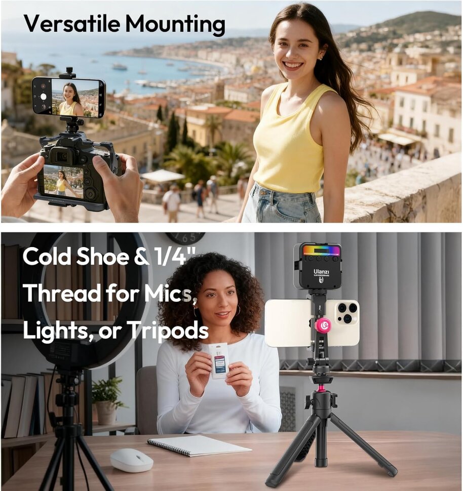 Держатель смартфона Ulanzi MA61 QuickClip Держатель смартфона Ulanzi MA61 QuickClip