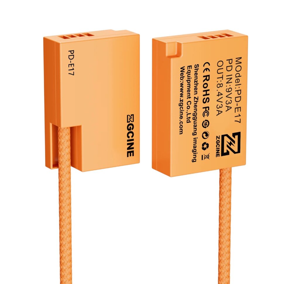 Адаптер питания ZGCine LP-E17 - Type-C Адаптер питания ZGCine LP-E17 - Type-C