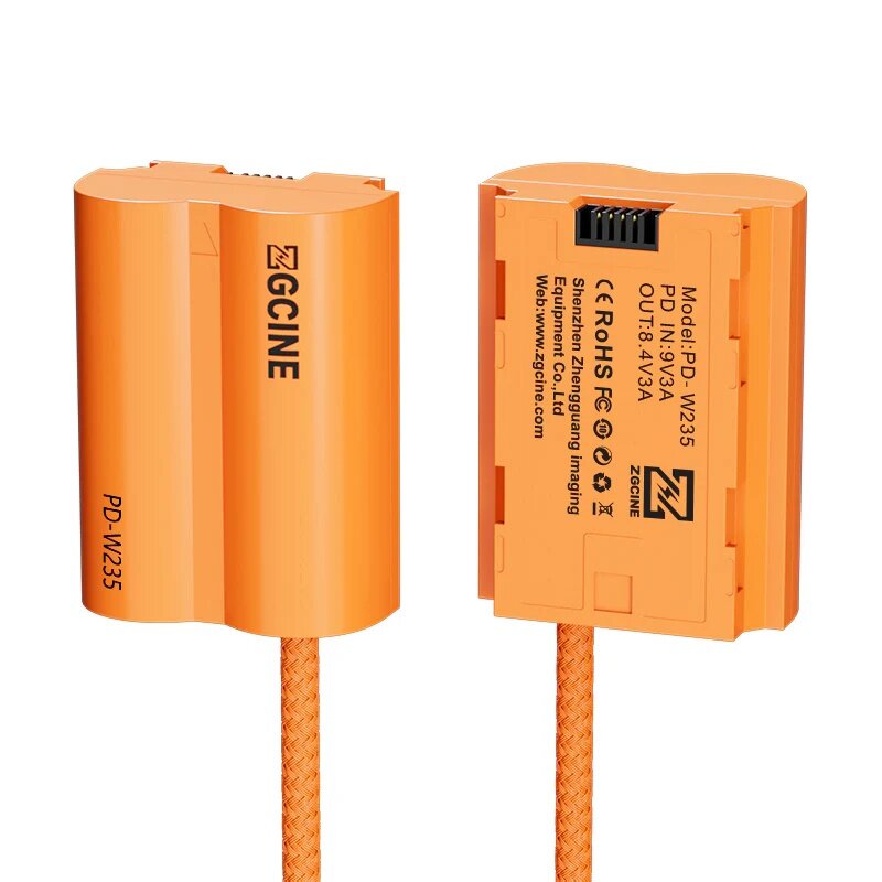 Адаптер питания ZGCine NP-W235 - Type-C Адаптер питания ZGCine NP-W235 - Type-C