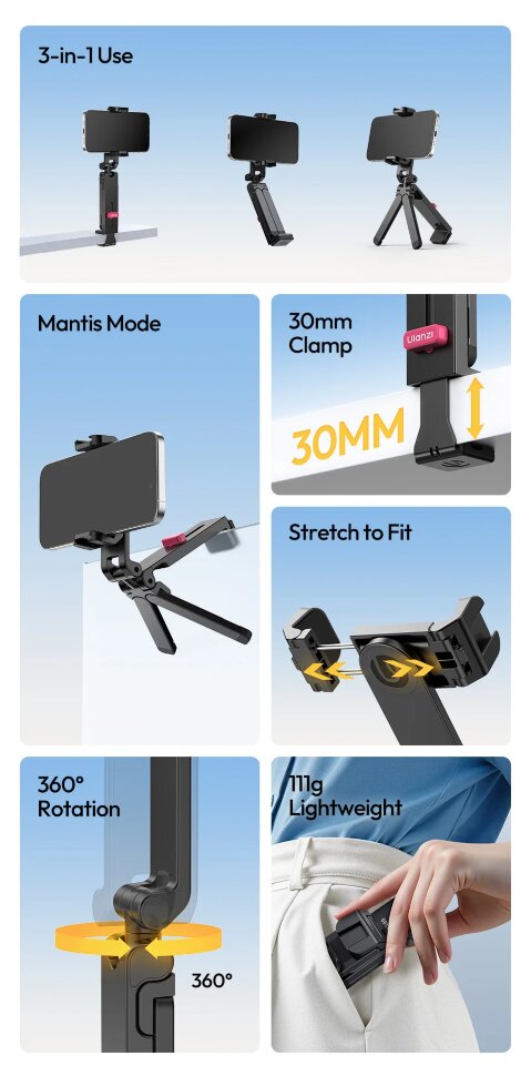 Держатель смартфона Ulanzi MA89 Держатель смартфона Ulanzi MA89