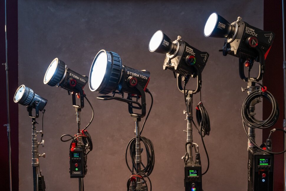 Осветитель Aputure STORM 700x Осветитель Aputure STORM 700x