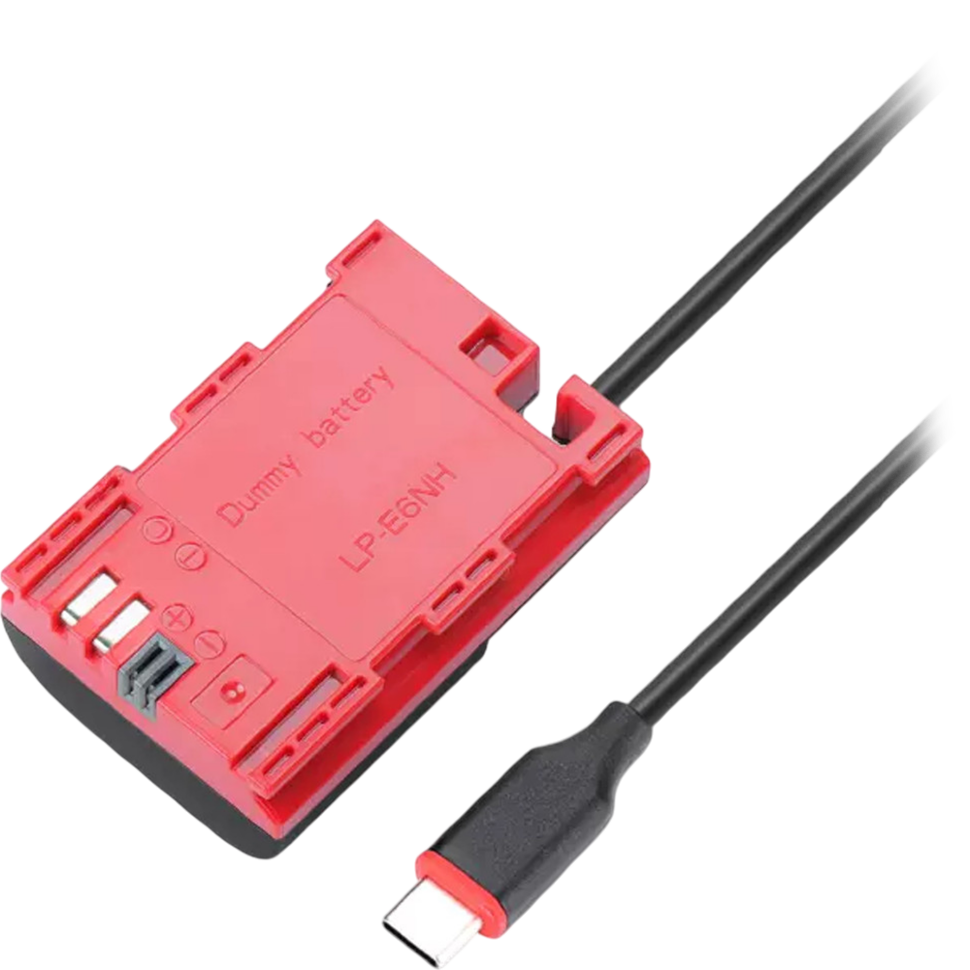 Адаптер питания KingMa LP-E6NH - Type-C Адаптер питания KingMa LP-E6NH - Type-C