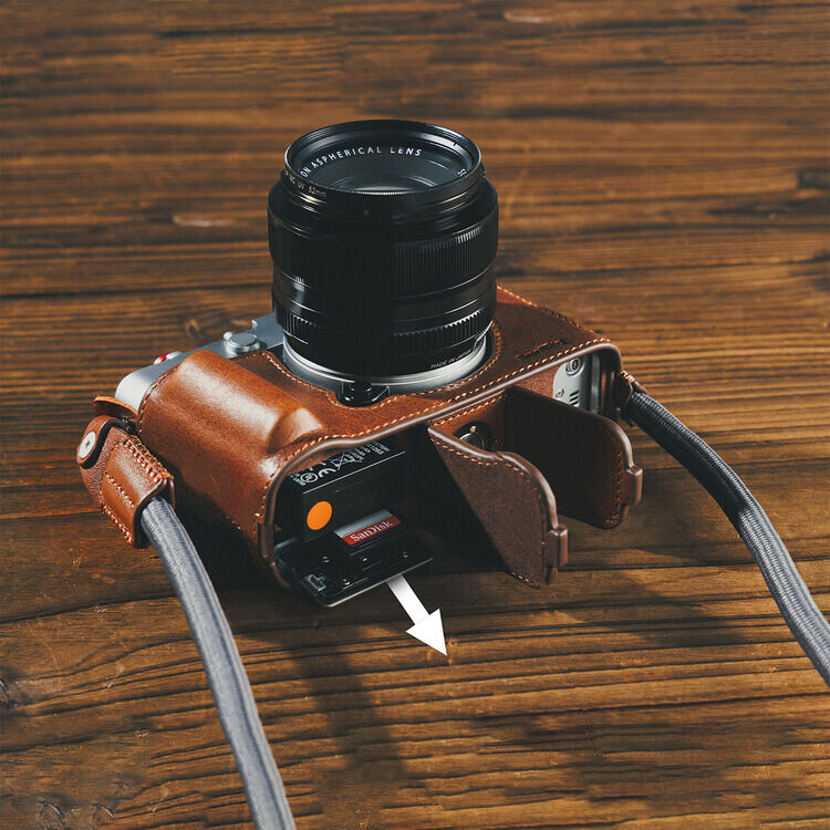 Чехол SmallRig Leather Case Kit для Fujifilm X-E5 Чёрный Чехол SmallRig Leather Case Kit для Fujifilm X-E5 Чёрный