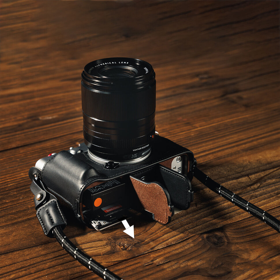 Чехол SmallRig Leather Case Kit для Fujifilm X-E5 Чёрный Чехол SmallRig Leather Case Kit для Fujifilm X-E5 Чёрный