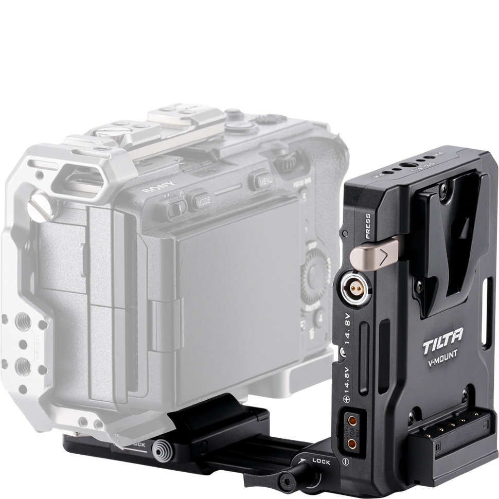 Батарейная площадка Tilta Mini PD V-mount ARCA Receiver Kit