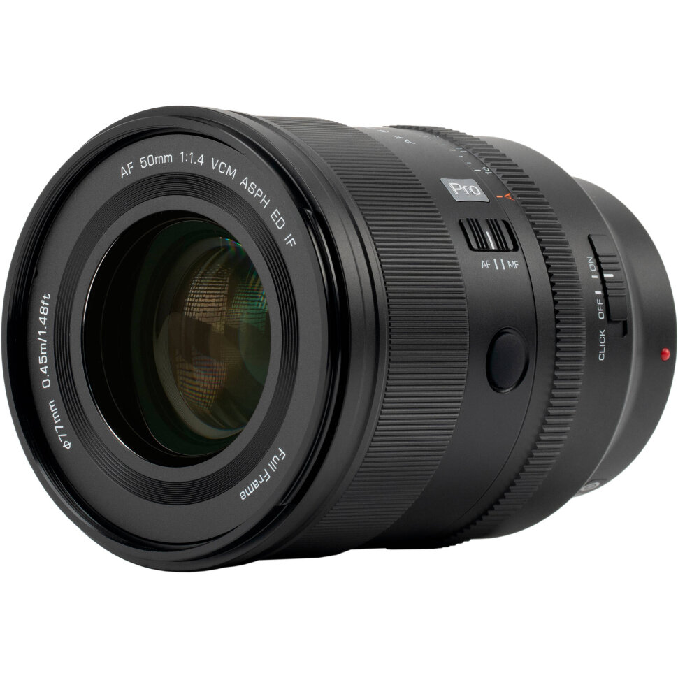 Объектив Viltrox AF 50mm F1.4 Pro E-mount Объектив Viltrox AF 50mm F1.4 Pro E-mount