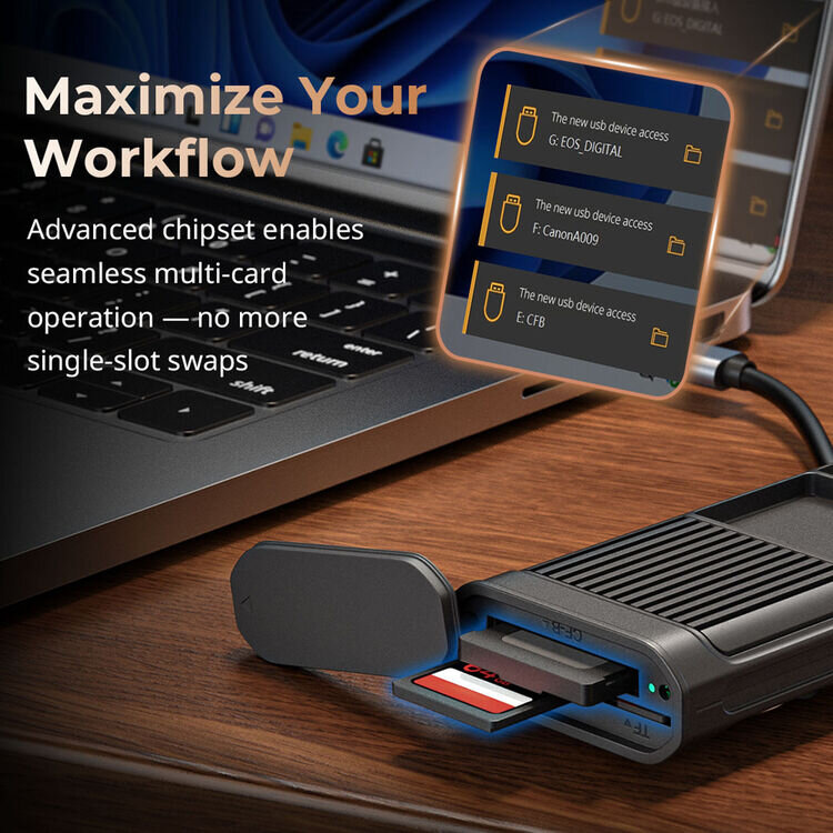 Кейс - картридер SmallRig 5361 Multifunctional Card Reader & Storage Case (CFexpress Type A) Кейс - картридер SmallRig 5361 Multifunctional Card Reader & Storage Case (CFexpress Type A)