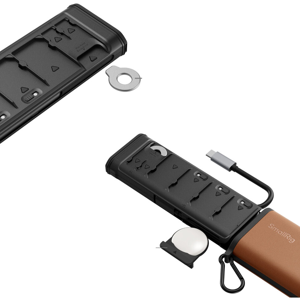 Кейс - картридер SmallRig 4532 Multifunctional Card Reader & Storage Case (CFexpress Type B) Кейс - картридер SmallRig 4532 Multifunctional Card Reader & Storage Case (CFexpress Type B)