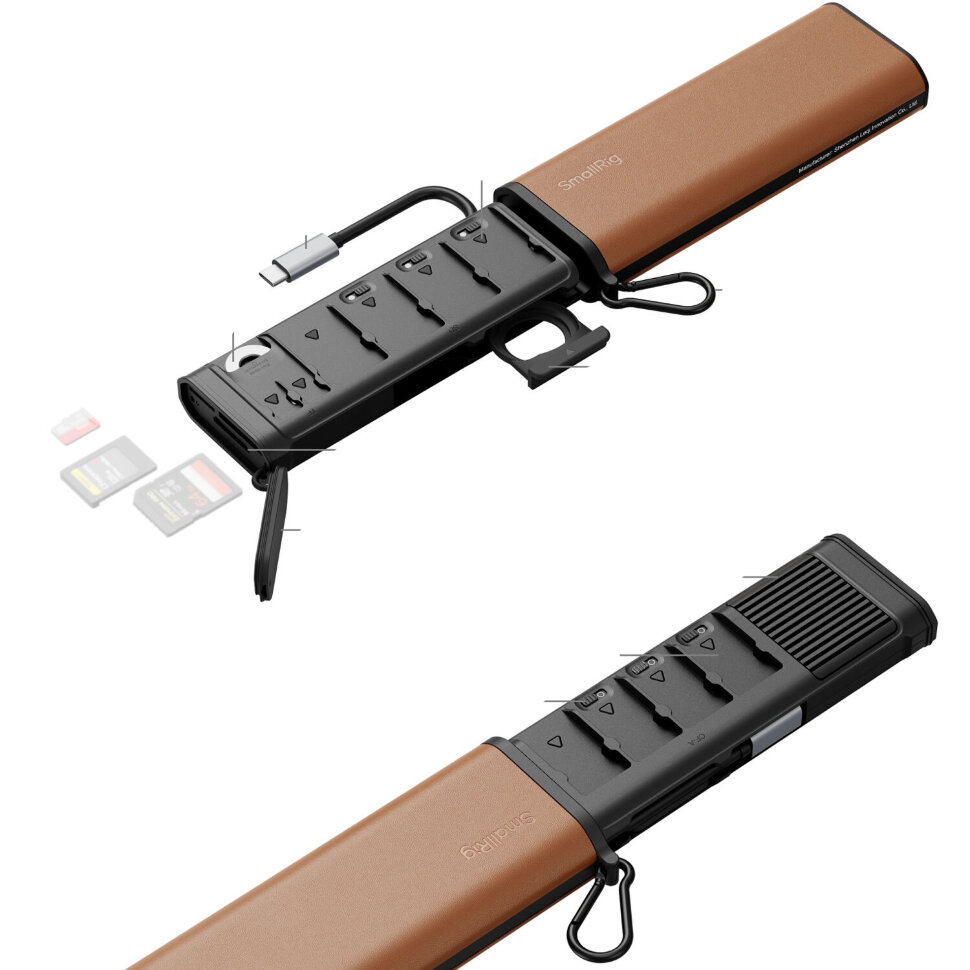 Кейс - картридер SmallRig 4532 Multifunctional Card Reader & Storage Case (CFexpress Type B) Кейс - картридер SmallRig 4532 Multifunctional Card Reader & Storage Case (CFexpress Type B)