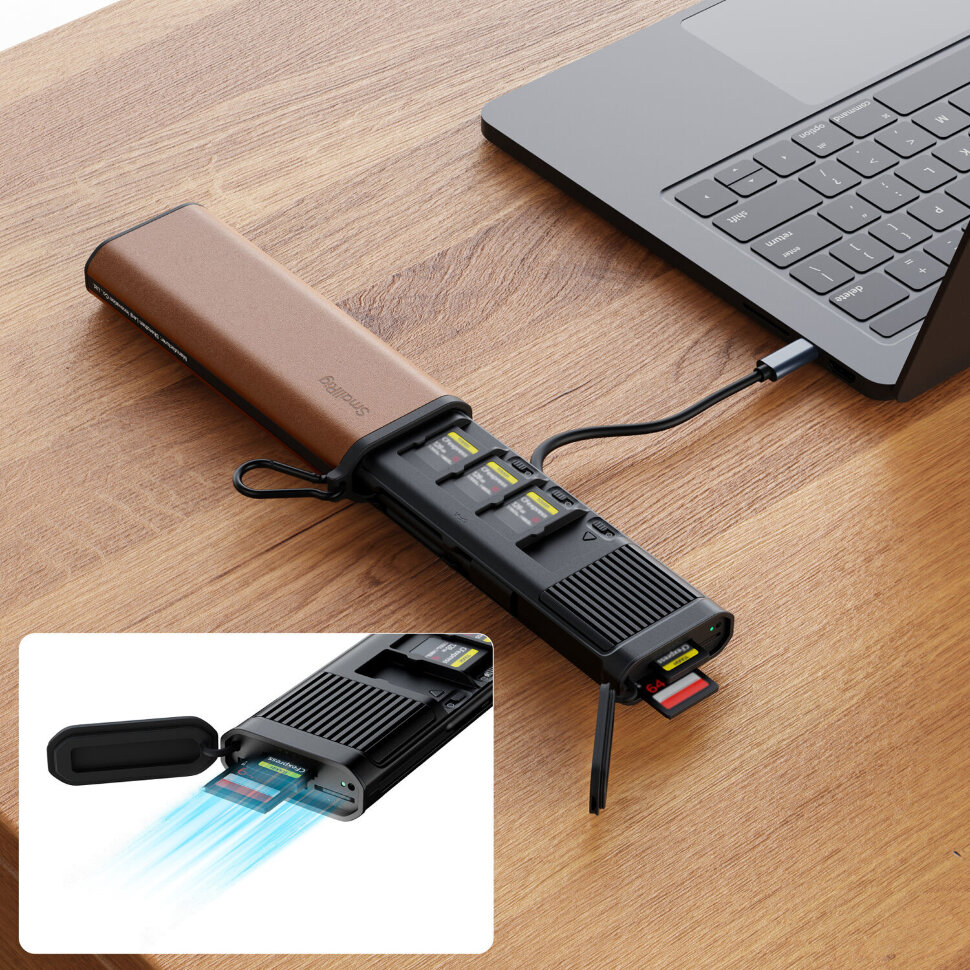 Кейс - картридер SmallRig 4532 Multifunctional Card Reader & Storage Case (CFexpress Type B) Кейс - картридер SmallRig 4532 Multifunctional Card Reader & Storage Case (CFexpress Type B)