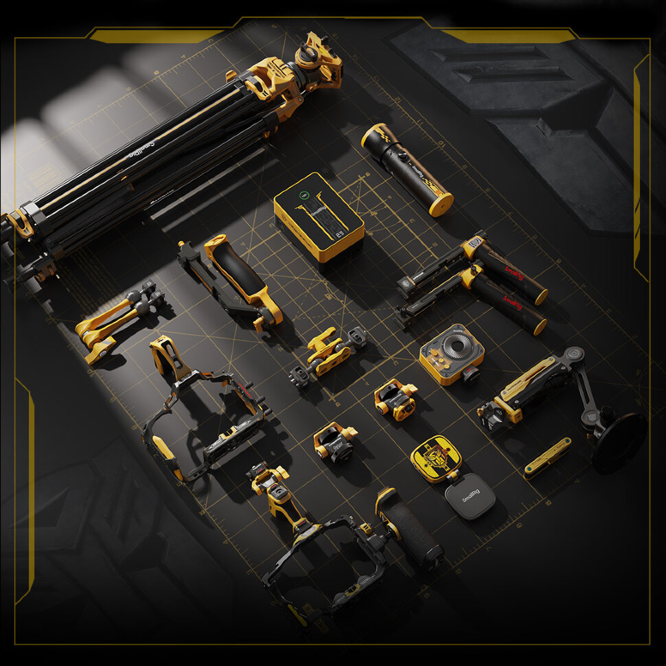 Magic Arm SmallRig 5522 (1/4”) BumbleBee Edition Magic Arm SmallRig 5522 (1/4”) BumbleBee Edition