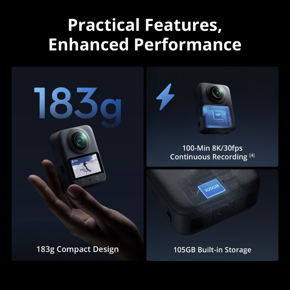 Экшн-камера DJI Osmo 360 Adventure Combo Экшн-камера DJI Osmo 360 Adventure Combo