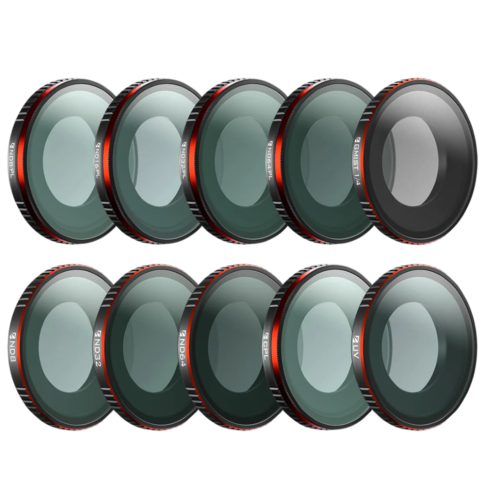 Комплект светофильтров Freewell MEGA для Insta360 Go Ultra (10 шт) Комплект светофильтров Freewell MEGA для Insta360 Go Ultra (10 шт)