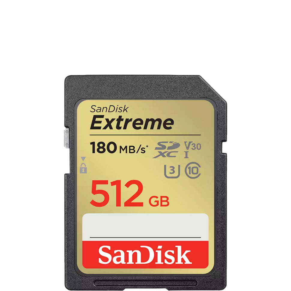 Карта памяти SanDisk Extreme SDXC V30, UHS-I Class 3 (U3), Class 10 512Gb Карта памяти SanDisk Extreme SDXC V30, UHS-I Class 3 (U3), Class 10 512Gb