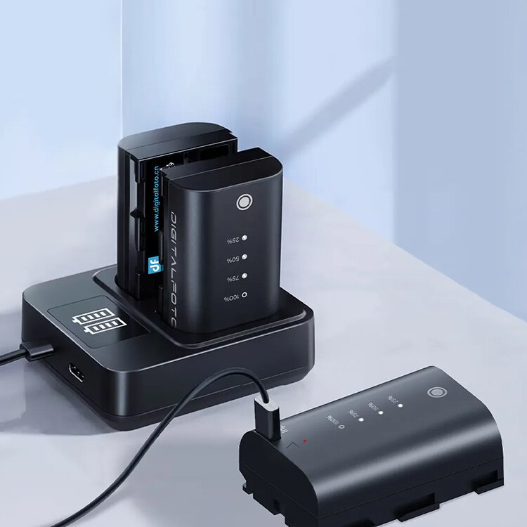 Аккумулятор DigitalFoto LP-E6P 2600mAh Type-C Аккумулятор DigitalFoto LP-E6P 2600mAh Type-C