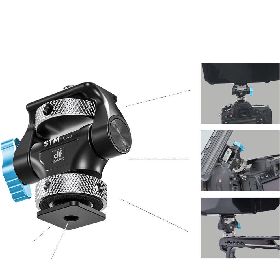 Крепление для монитора DigitalFoto STM-CS (Cold Shoe) Крепление для монитора DigitalFoto STM-CS (Cold Shoe)