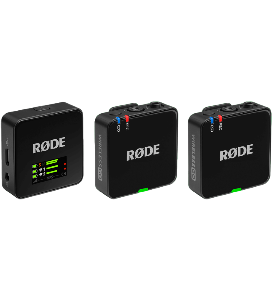 Радиосистема RODE Wireless GO Gen 3 (TX + 2 RX) Чёрная