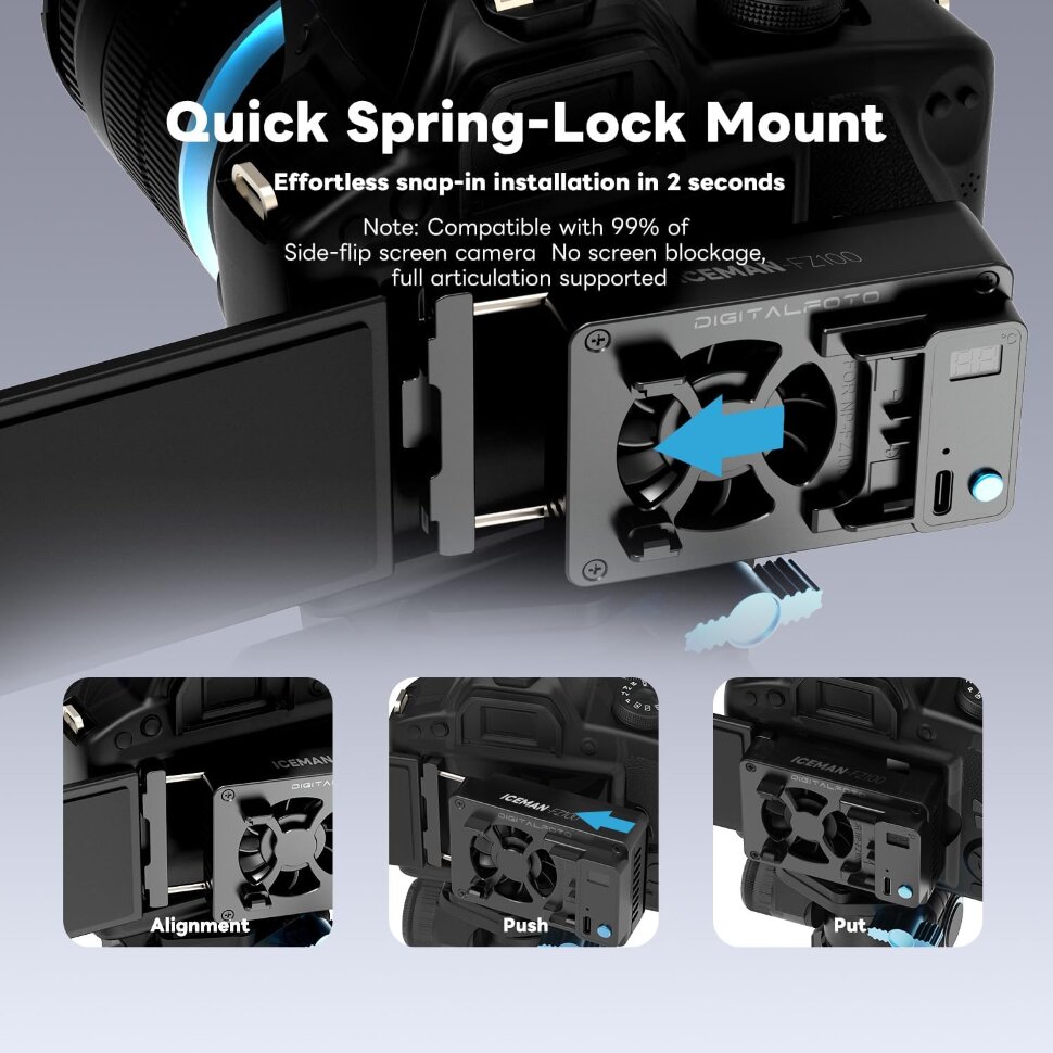 Система охлаждения DigitalFoto ICEMAN (LP-E6) Система охлаждения DigitalFoto ICEMAN (LP-E6)