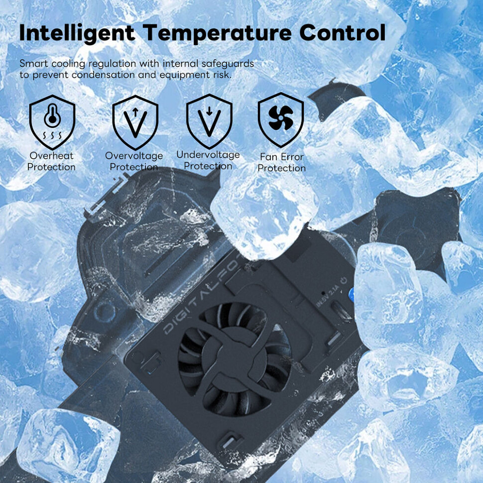 Система охлажденияc DigitalFoto ICEMAN + аккумулятор NP-FZ100 Система охлажденияc DigitalFoto ICEMAN + аккумулятор NP-FZ100