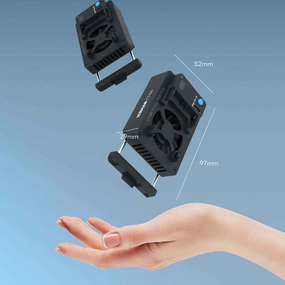 Система охлажденияc DigitalFoto ICEMAN + аккумулятор NP-FZ100 Система охлажденияc DigitalFoto ICEMAN + аккумулятор NP-FZ100