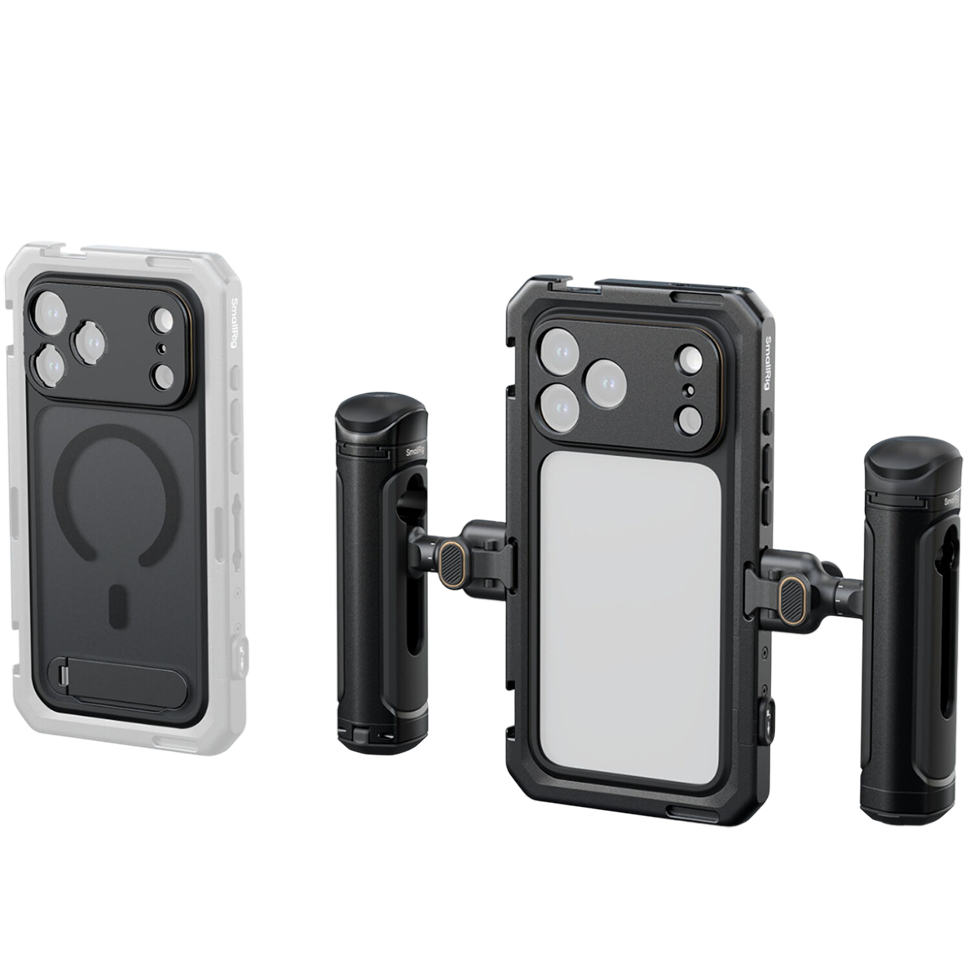 Клетка SmallRig Dual Handheld Kit для iPhone 17 Pro Max Клетка SmallRig Dual Handheld Kit для iPhone 17 Pro Max