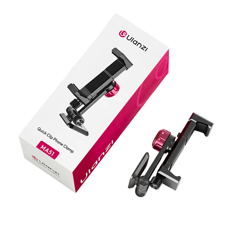 Держатель смартфона Ulanzi MA51 QuickClip Держатель смартфона Ulanzi MA51 QuickClip