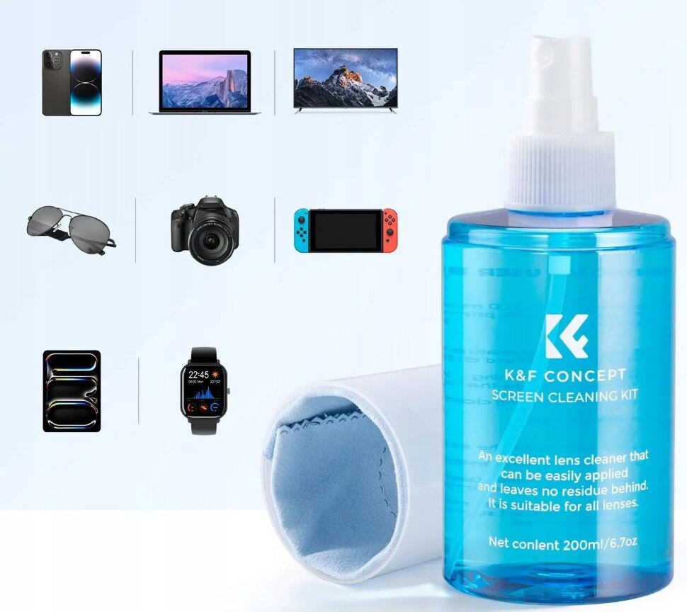 Набор для чистки K&F Concept LCD Screen Cleaning Kit Набор для чистки K&F Concept LCD Screen Cleaning Kit