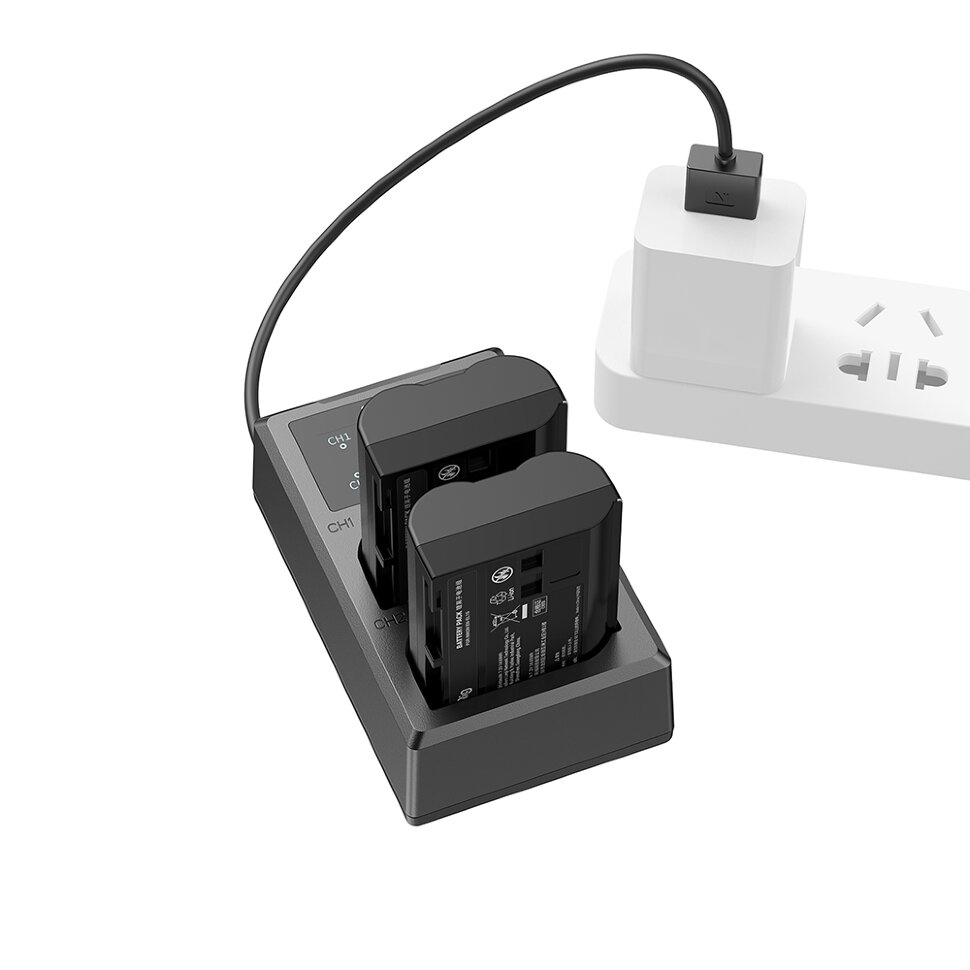 Два аккумулятора EN-EL15 + зарядное устройство SmallRig 3820B Charger Kit Два аккумулятора EN-EL15 + зарядное устройство SmallRig 3820B Charger Kit
