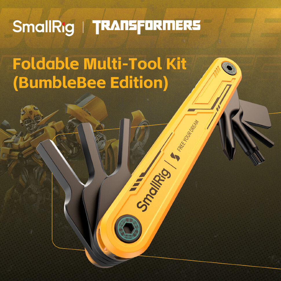 Мультитул SmallRig Kit 7-in-1 (BumbleBee Edition) Мультитул SmallRig Kit 7-in-1 (BumbleBee Edition)