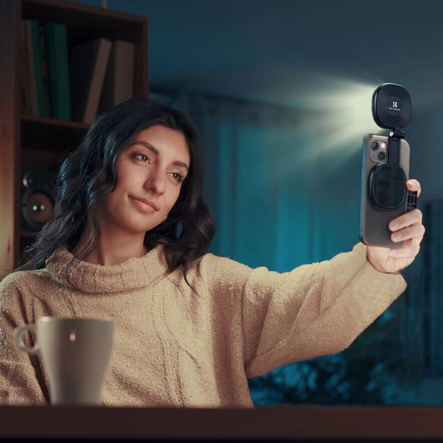 Осветитель K&F Concept 360° Magnetic Белый Осветитель K&F Concept 360° Magnetic Белый