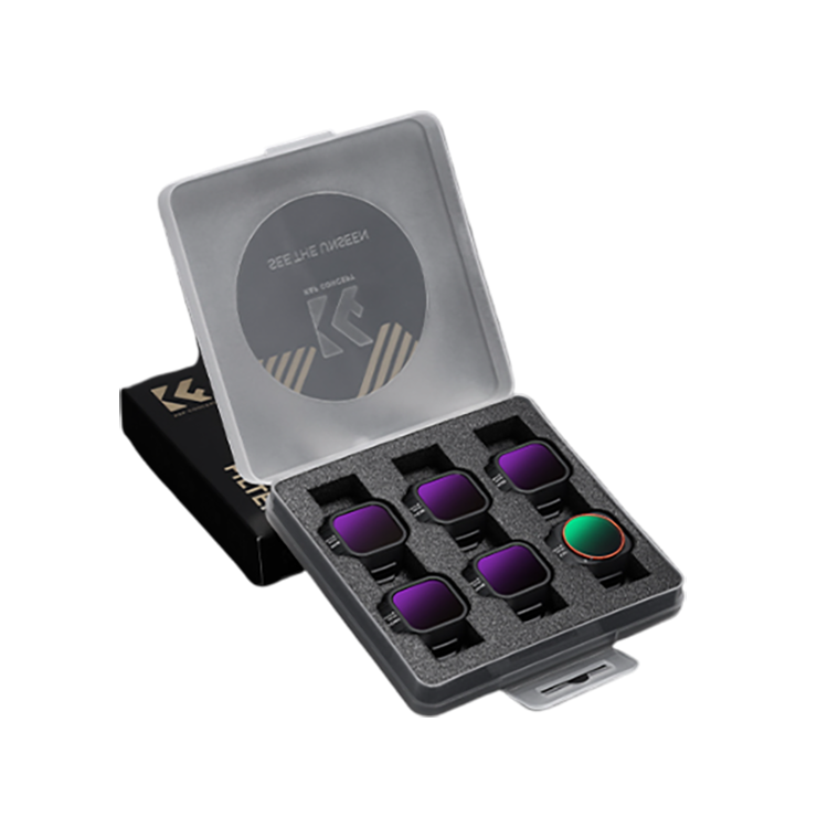 Комплект светофильтров K&F Concept CPL + ND8/16/32/64/128 для DJI Mini 5 Pro (6шт) Комплект светофильтров K&F Concept CPL + ND8/16/32/64/128 для DJI Mini 5 Pro (6шт)