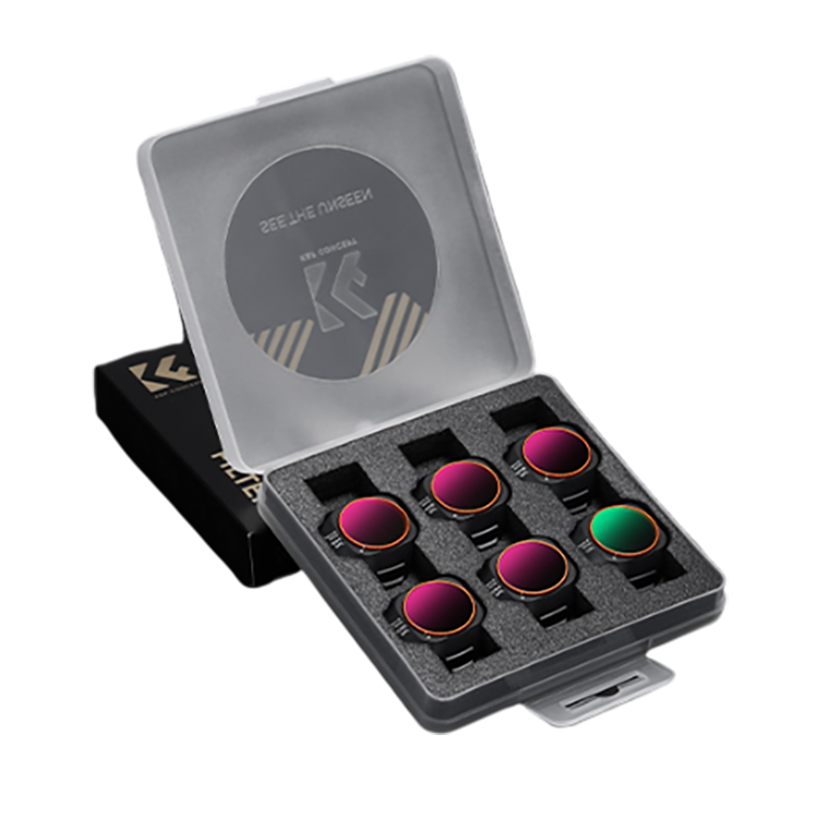 Комплект светофильтров K&F Concept CPL + ND/PL (4/8/16/32/64) для DJI Mini 5 Pro (6шт) Комплект светофильтров K&F Concept CPL + ND/PL (4/8/16/32/64) для DJI Mini 5 Pro (6шт)