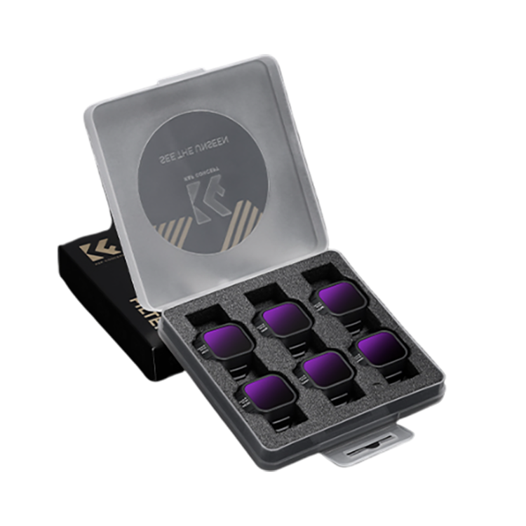 Комплект светофильтров K&F Concept ND4/8/16/32/64/1000 для DJI Mini 5 Pro (6шт) Комплект светофильтров K&F Concept ND4/8/16/32/64/1000 для DJI Mini 5 Pro (6шт)