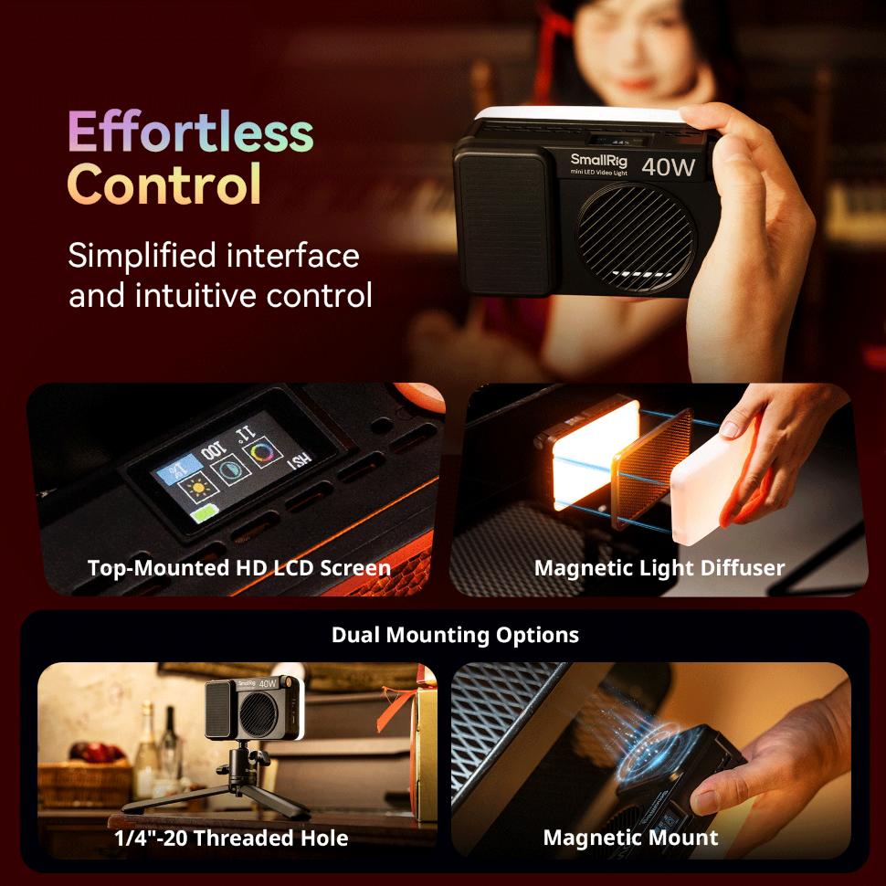 Осветитель SmallRig RM 40C Осветитель SmallRig RM 40C