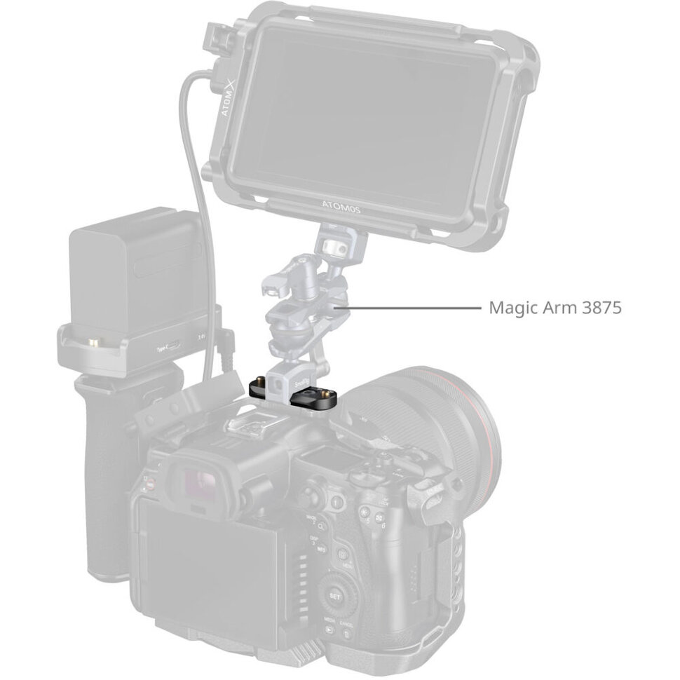 Крепление SmallRig 2172B Universal NATO Rail 48mm Крепление SmallRig 2172B Universal NATO Rail 48mm