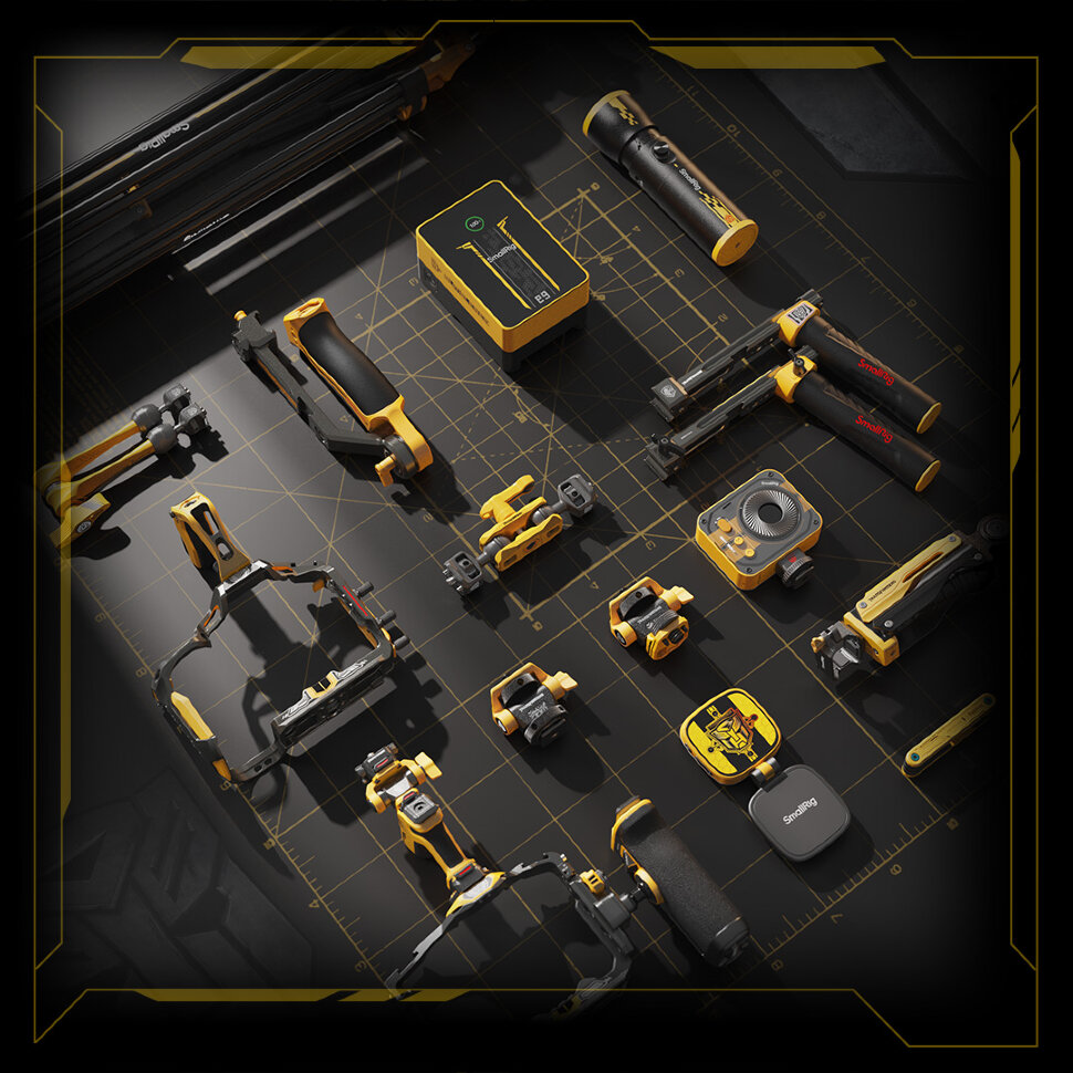 Осветитель SmallRig Vibe P108 Pro “BumbleBee Edition” Осветитель SmallRig Vibe P108 Pro “BumbleBee Edition”